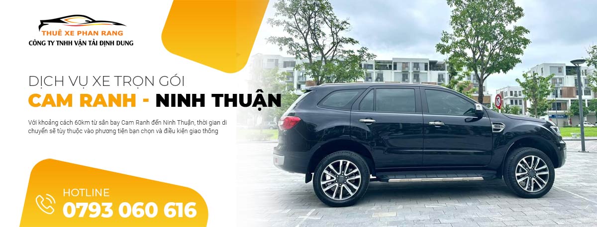 Thuê xe đưa đón sân bay Cam Ranh - Ninh Thuận
