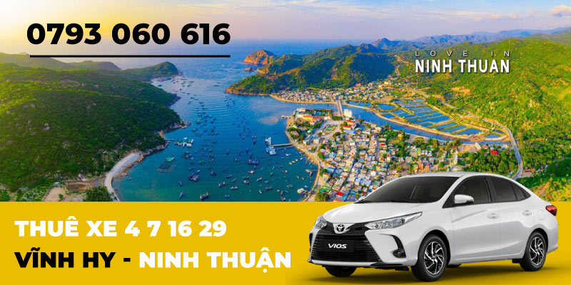 Thuê xe du lịch Vĩnh Hy Ninh Thuận