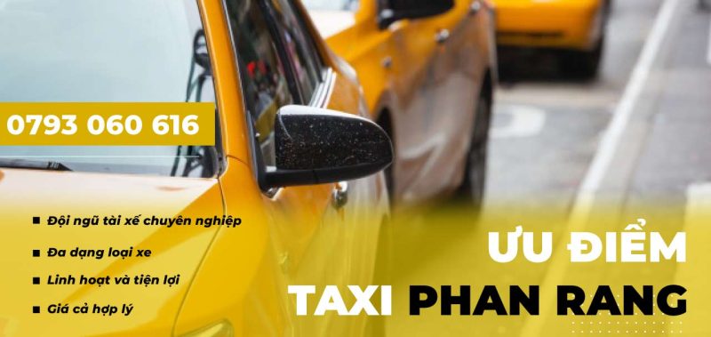 ưu điểm Dịch vụ taxi ở Phan Rang